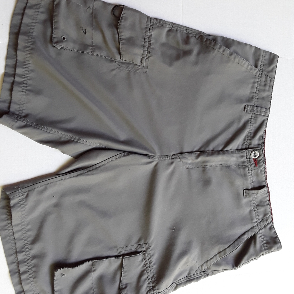 Tony Hawk Mens Size36 Cargo Shorts Gray Pre-owned